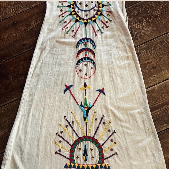 Vintage 60s/70s Embroidered Siwa caftan - Picture 6 of 6